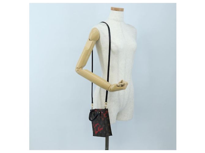 LOUIS VUITTON Monogram Fall in Love Petit Sac Plat 2way M80839 LV Auth 167619SAM Monogramm - Ansicht 25