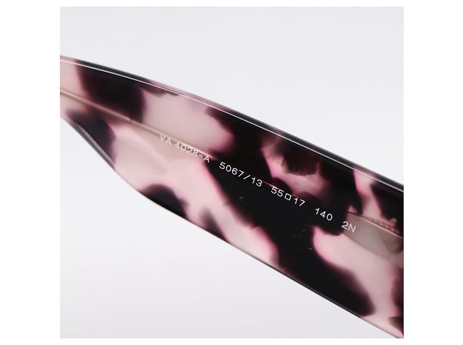 Gafas de sol VALENTINO Plástico Rosa Plata Auth BA15546A - vista 11