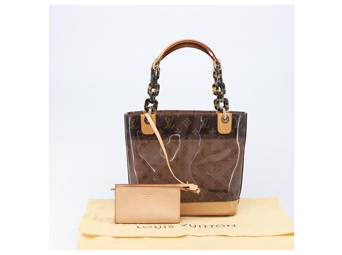 LOUIS VUITTON Monogram Vinyl Cabas Amble PM Hand Bag M92502 LV Auth BA15513V Monograma - vista 12