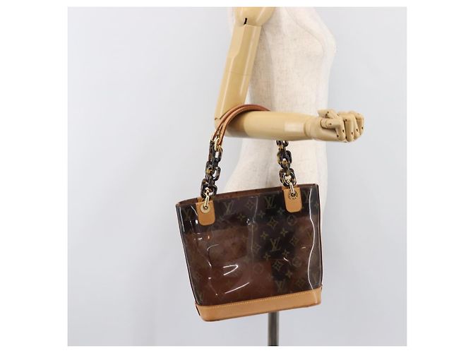 LOUIS VUITTON Monogram Vinyl Cabas Amble PM Hand Bag M92502 LV Auth BA15513V Monograma - vista 27
