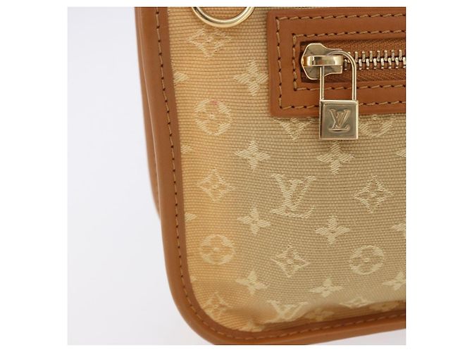 LOUIS VUITTON Monogram Mini Pochette Catrain Bag Beige M92333 LV Auth 205884 Monogramma - vista 2