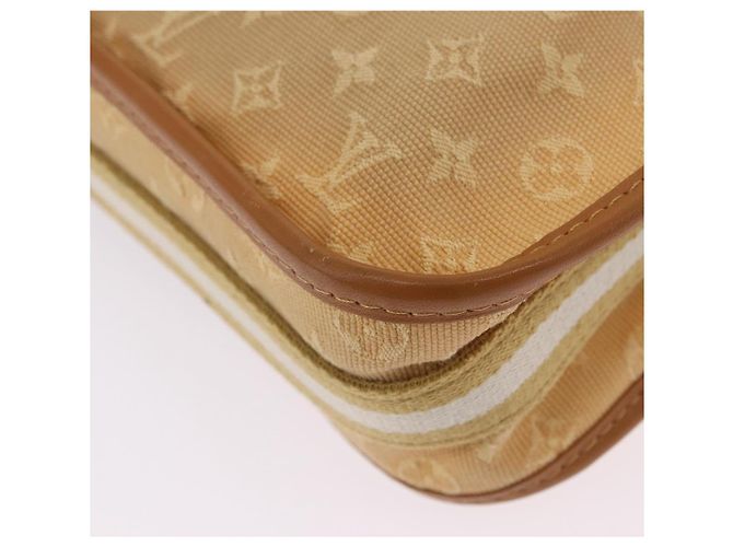 LOUIS VUITTON Monogram Mini Pochette Catrain Bag Beige M92333 LV Auth 205884 Monogramma - vista 21