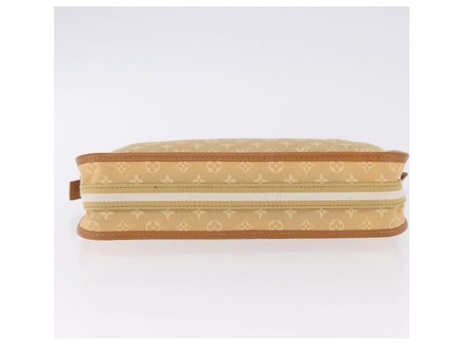 LOUIS VUITTON Monogram Mini Pochette Catrain Bag Beige M92333 LV Auth 205884 Monogramma - vista 7