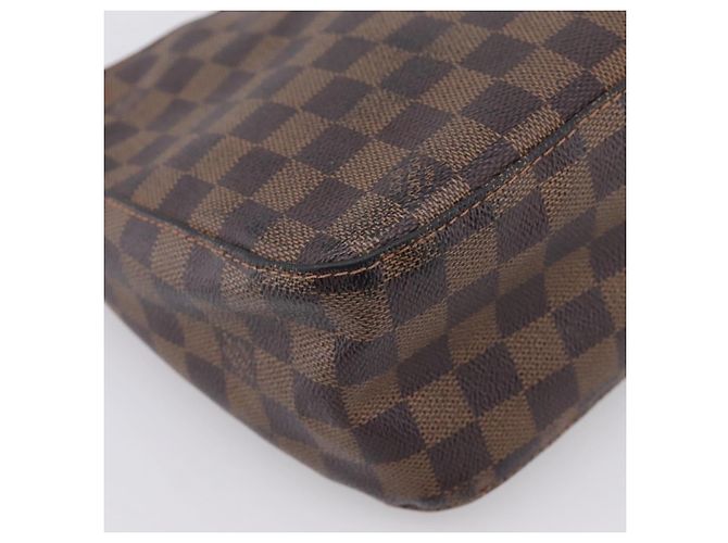 Borsa a tracolla LOUIS VUITTON Damier Ebene Looping MM SPO LV Auth LN162 - vista 16