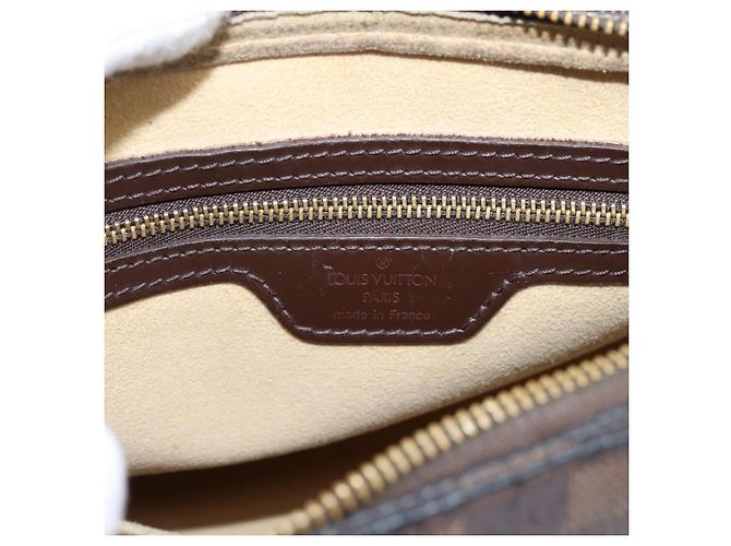 Borsa a tracolla LOUIS VUITTON Damier Ebene Looping MM SPO LV Auth LN162 - vista 20