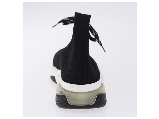 BALENCIAGA Speed Trainer Sneaker aus Canvas schwarz Auth 202736M - Ansicht 14