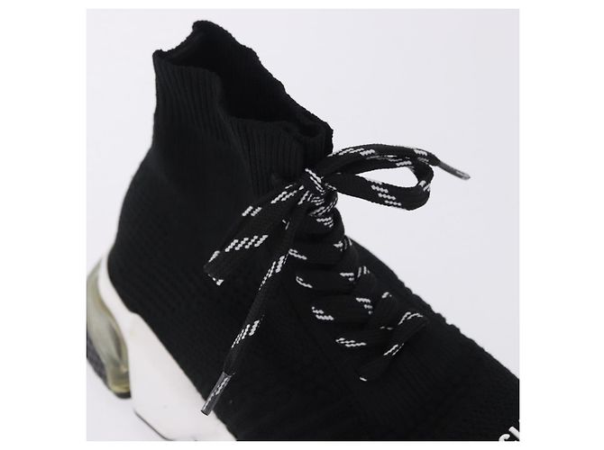 BALENCIAGA Speed Trainer Sneaker aus Canvas schwarz Auth 202736M - Ansicht 15