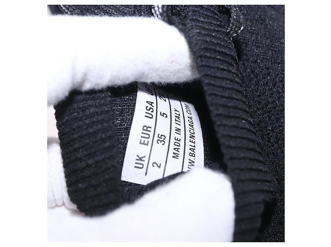 BALENCIAGA Speed Trainer Sneaker aus Canvas schwarz Auth 202736M - Ansicht 19