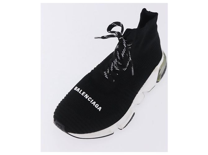 BALENCIAGA Speed Trainer Sneaker aus Canvas schwarz Auth 202736M - Ansicht 25