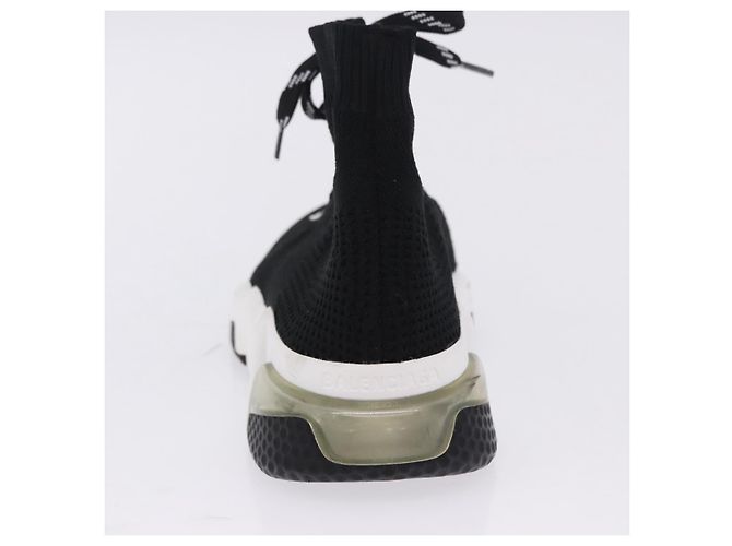 BALENCIAGA Speed Trainer Sneaker aus Canvas schwarz Auth 202736M - Ansicht 31