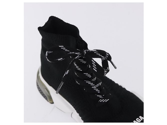 BALENCIAGA Speed Trainer Sneaker aus Canvas schwarz Auth 202736M - Ansicht 32