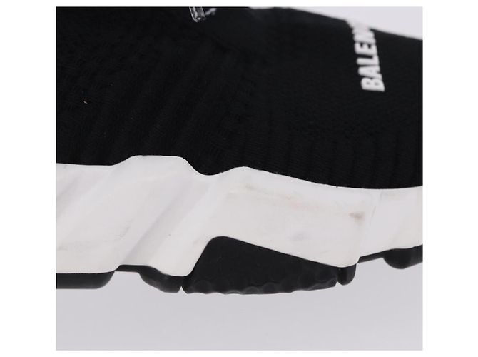 BALENCIAGA Speed Trainer Sneaker aus Canvas schwarz Auth 202736M - Ansicht 5