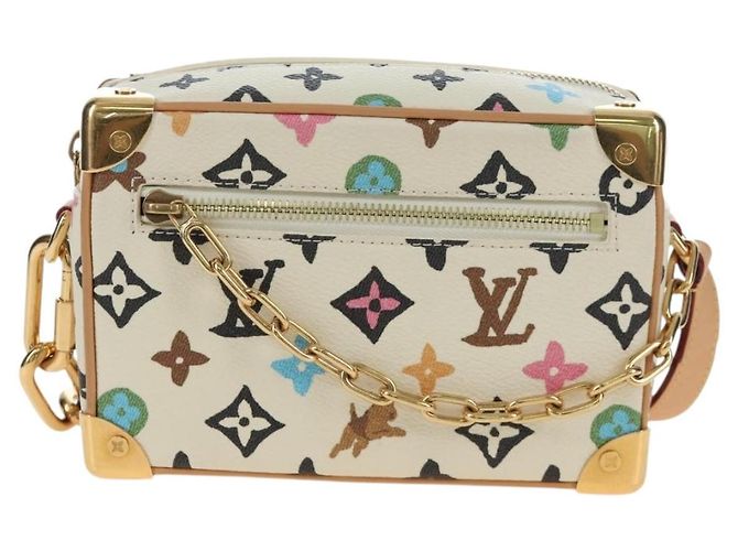 LOUIS VUITTON Monogram Craggy Mini Soft Trunk Bag Beige M25132 LV Auth 200369SM - vista 13