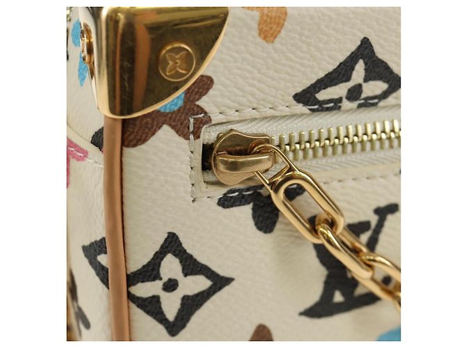 LOUIS VUITTON Monogram Craggy Mini Soft Trunk Bag Beige M25132 LV Auth 200369SM - vista 19