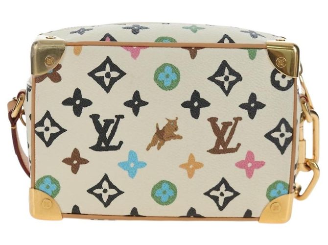 LOUIS VUITTON Monogram Craggy Mini Soft Trunk Bag Beige M25132 LV Auth 200369SM - vista 2
