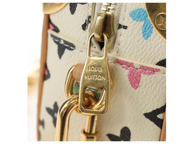 LOUIS VUITTON Monogram Craggy Mini Soft Trunk Bag Beige M25132 LV Auth 200369SM - vista 21