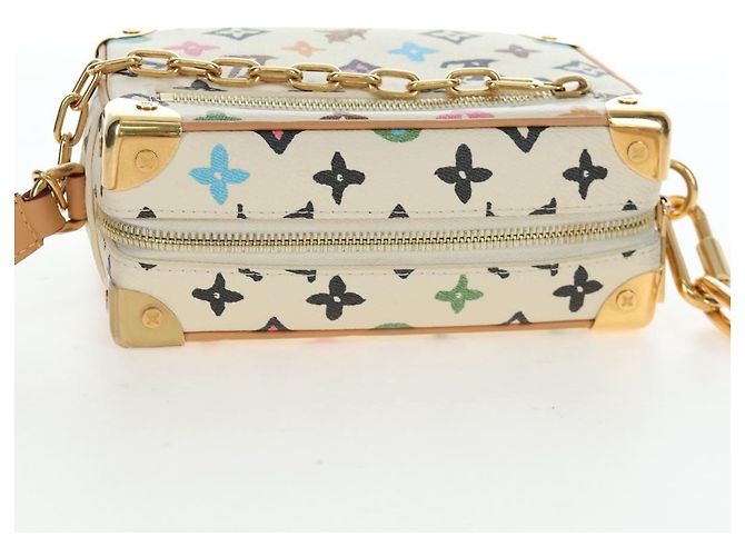 LOUIS VUITTON Monogram Craggy Mini Soft Trunk Bag Beige M25132 LV Auth 200369SM - vista 6