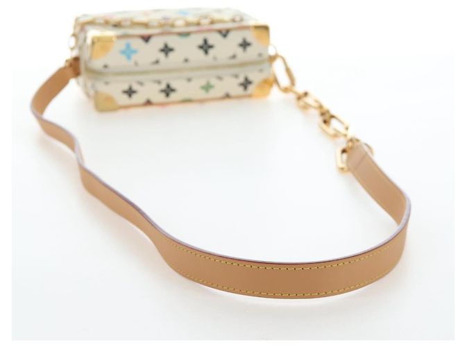 LOUIS VUITTON Monogram Craggy Mini Soft Trunk Bag Beige M25132 LV Auth 200369SM - vista 7