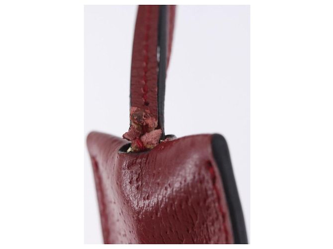 Padlock Borsa a tracolla GUCCI GG Supreme con catena e lucchetto PVC Beige Gold 409487 Auth ka6254V - vista 8