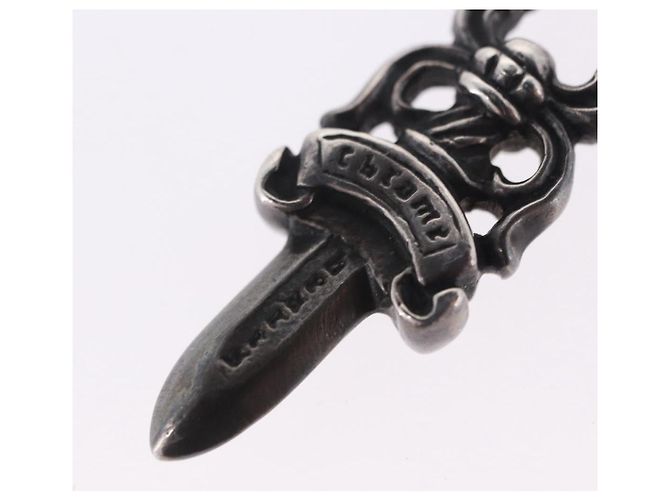 Pendente Dagger Chrome Hearts Top Ag925 Silver Auth 204346M Argento - vista 3