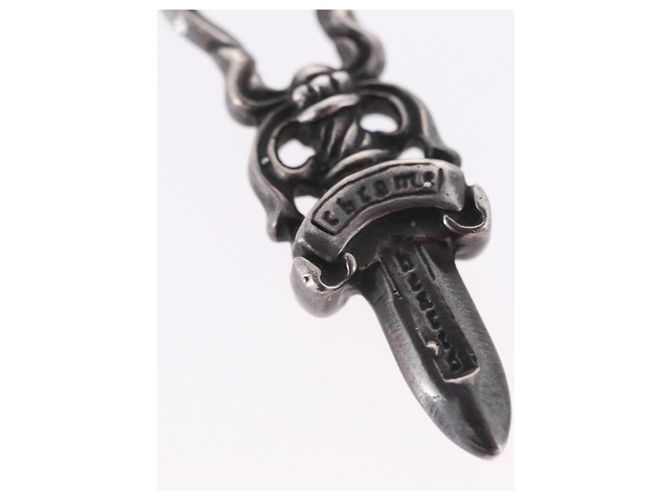 Pendente Dagger Chrome Hearts Top Ag925 Silver Auth 204346M Argento - vista 6
