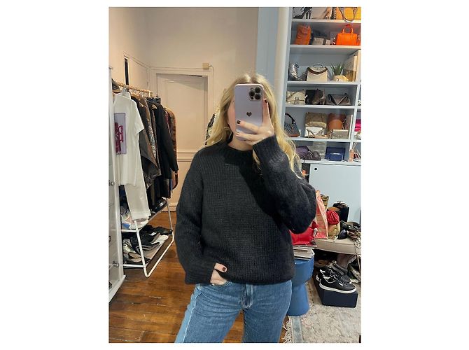 Isabel Marant Etoile Isabel Marant Pullover schwarz T.0 - Ansicht 2