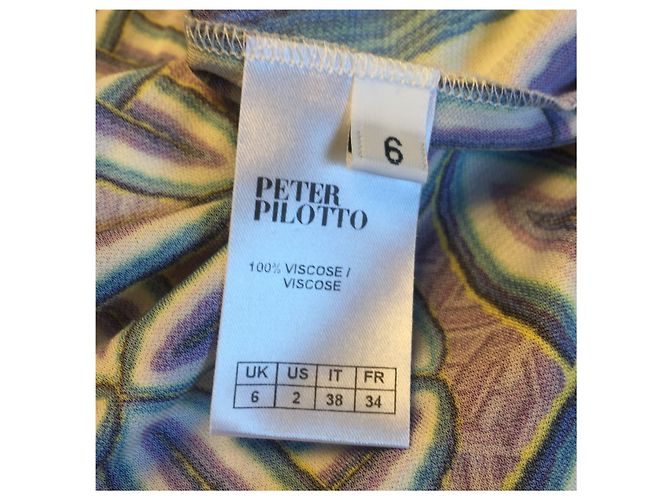 Vestido Peter Pilotto T.34 Púrpura - vista 4
