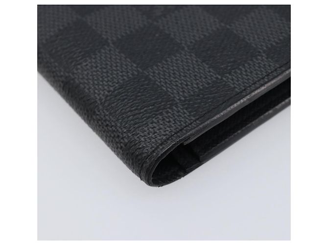 LOUIS VUITTON Damier Graphite Portefeuille Plaza Wallet N62665 LV Auth 203066V Damier ebene - vista 14