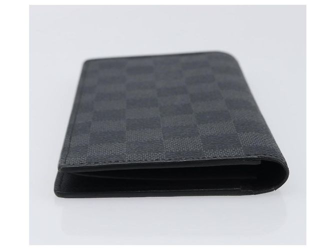 LOUIS VUITTON Damier Graphite Portefeuille Plaza Wallet N62665 LV Auth 203066V Damier ebene - vista 5