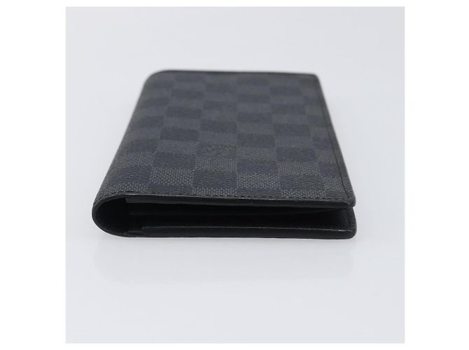 LOUIS VUITTON Damier Graphite Portefeuille Plaza Wallet N62665 LV Auth 203066V Damier ebene - vista 6