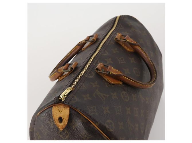 LOUIS VUITTON Monogram Speedy 35 Hand Bag M41524 LV Auth 197881 Monogramma - vista 6