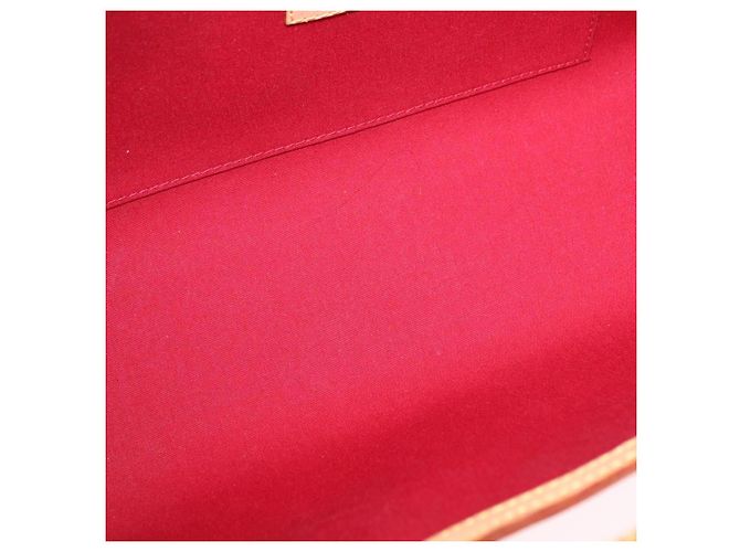 LOUIS VUITTON Monogram Vernis Roxbury Drive Pomme D'amour M91987 LV Auth 197839V Rosso - vista 10