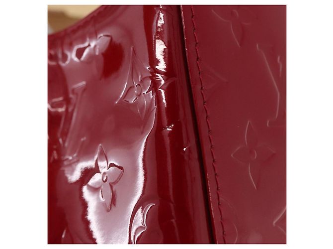 LOUIS VUITTON Monogram Vernis Roxbury Drive Pomme D'amour M91987 LV Auth 197839V Rosso - vista 15