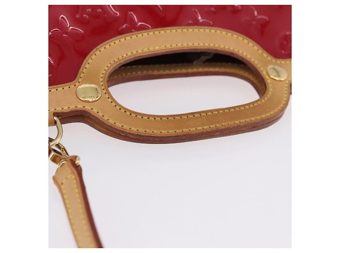 LOUIS VUITTON Monogram Vernis Roxbury Drive Pomme D'amour M91987 LV Auth 197839V Rosso - vista 18