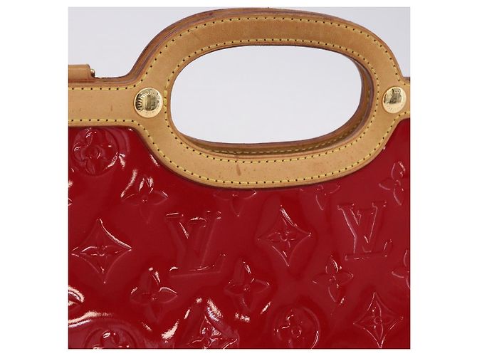 LOUIS VUITTON Monogram Vernis Roxbury Drive Pomme D'amour M91987 LV Auth 197839V Rosso - vista 2