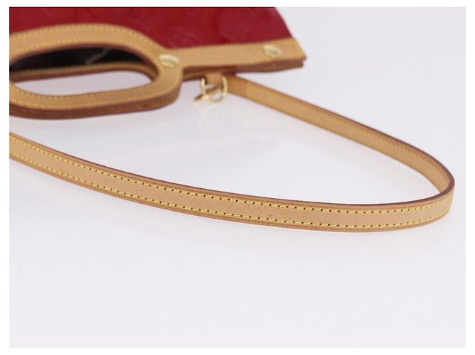 LOUIS VUITTON Monogram Vernis Roxbury Drive Pomme D'amour M91987 LV Auth 197839V Rosso - vista 20