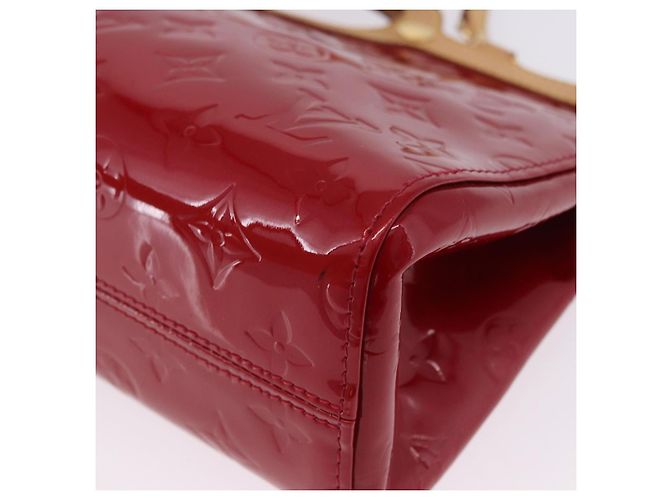 LOUIS VUITTON Monogram Vernis Roxbury Drive Pomme D'amour M91987 LV Auth 197839V Rosso - vista 23