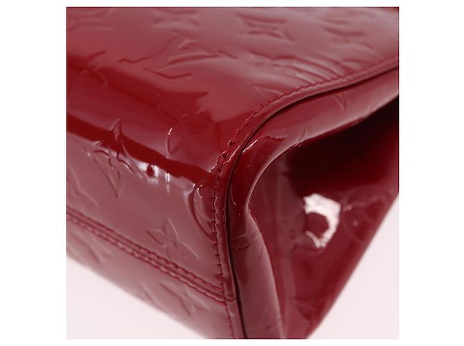 LOUIS VUITTON Monogram Vernis Roxbury Drive Pomme D'amour M91987 LV Auth 197839V Rosso - vista 25