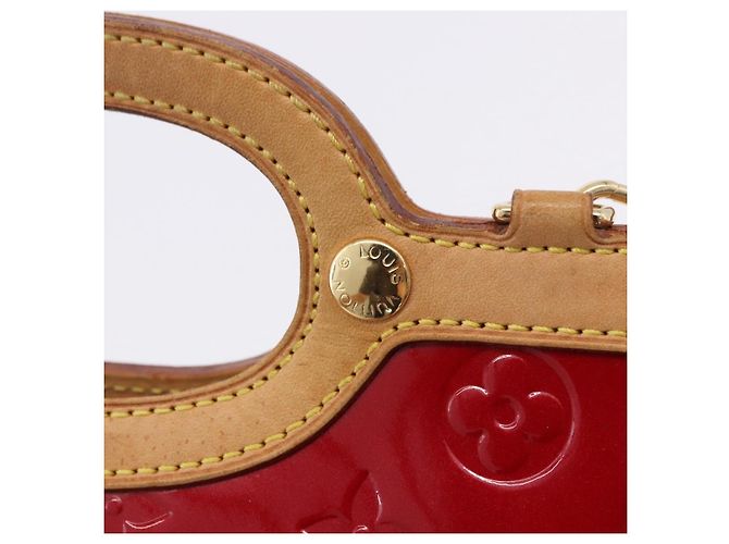 LOUIS VUITTON Monogram Vernis Roxbury Drive Pomme D'amour M91987 LV Auth 197839V Rosso - vista 26