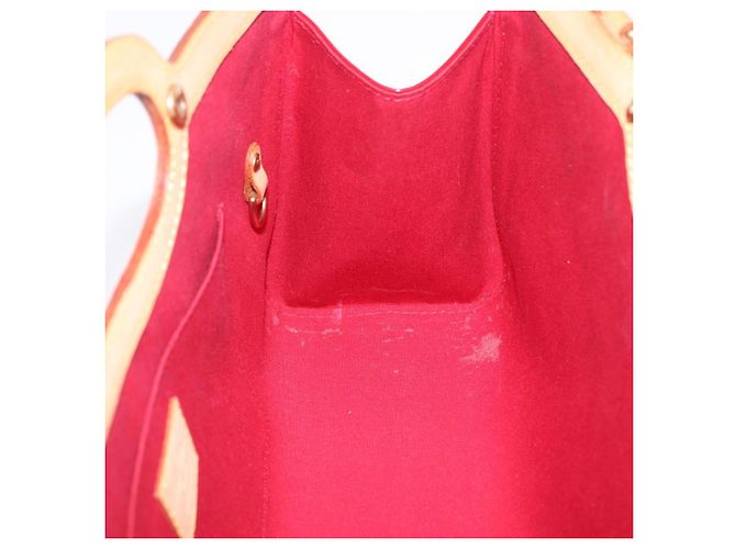 LOUIS VUITTON Monogram Vernis Roxbury Drive Pomme D'amour M91987 LV Auth 197839V Rosso - vista 29