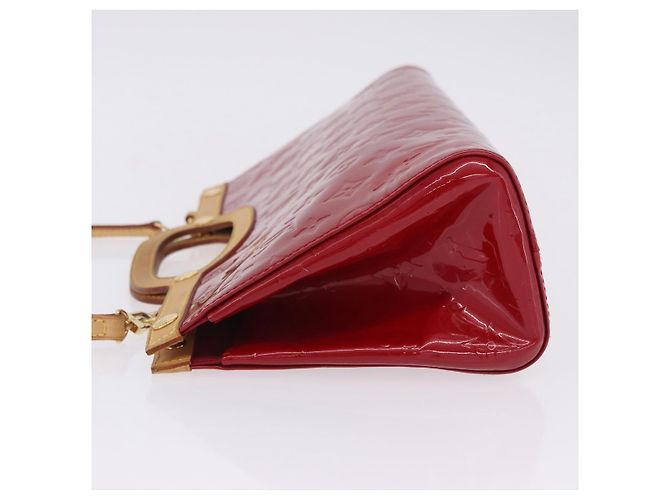 LOUIS VUITTON Monogram Vernis Roxbury Drive Pomme D'amour M91987 LV Auth 197839V Rosso - vista 6