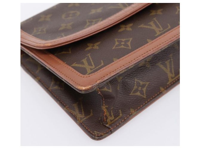 LOUIS VUITTON Monogram Pochette Dam GM Clutch Bag M51810 LV Auth ka6205 Monogramma - vista 14