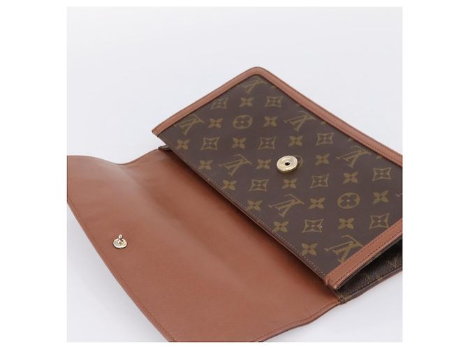 LOUIS VUITTON Monogram Pochette Dam GM Clutch Bag M51810 LV Auth ka6205 Monogramma - vista 17