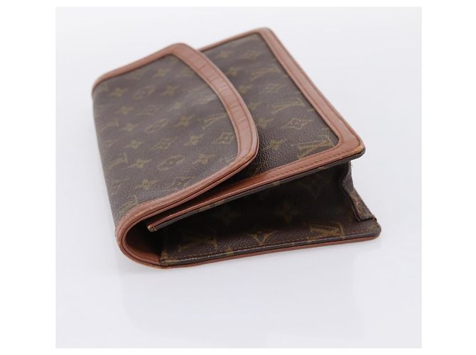 LOUIS VUITTON Monogram Pochette Dam GM Clutch Bag M51810 LV Auth ka6205 Monogramma - vista 3