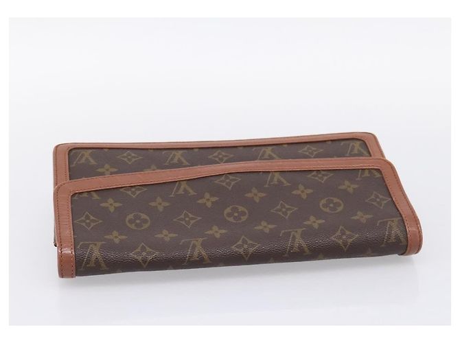 LOUIS VUITTON Monogram Pochette Dam GM Clutch Bag M51810 LV Auth ka6205 Monogramma - vista 5
