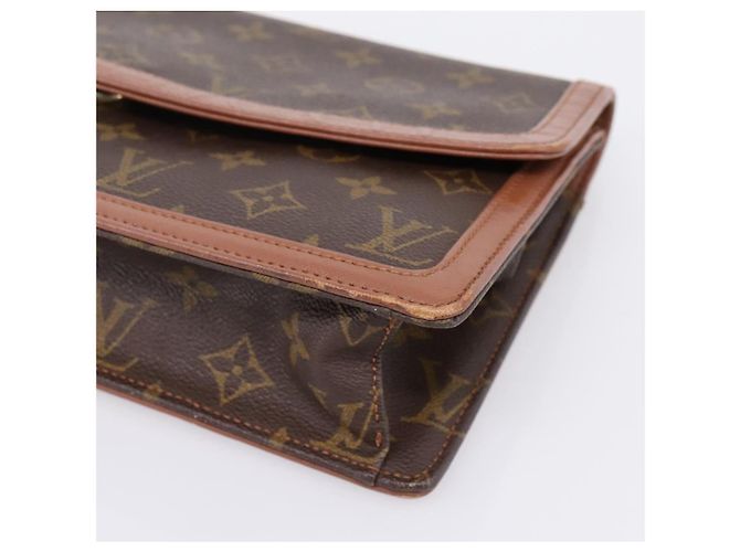 LOUIS VUITTON Monogram Pochette Dam GM Clutch Bag M51810 LV Auth ka6205 Monogramma - vista 7