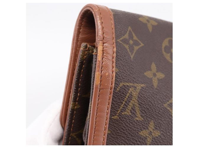 LOUIS VUITTON Monogram Pochette Dam GM Clutch Bag M51810 LV Auth ka6205 Monogramma - vista 8
