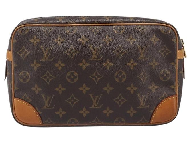 LOUIS VUITTON Monogram Compiegne 28 Clutch Bag M51845 LV Auth BA15555 Monograma - vista 2