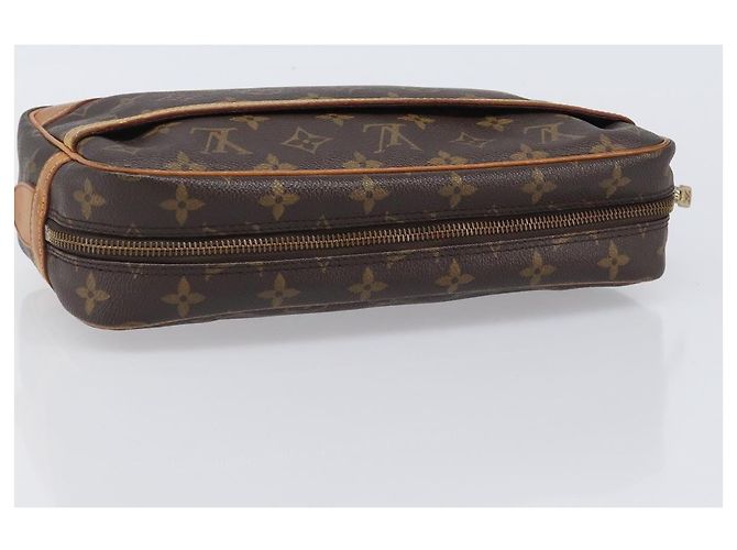 LOUIS VUITTON Monogram Compiegne 28 Clutch Bag M51845 LV Auth BA15555 Monograma - vista 5