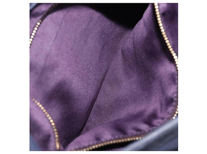 Borsa a mano Miu Miu Matelassé in pelle 2way Navy tono oro Auth 167624V Blu navy - vista 35